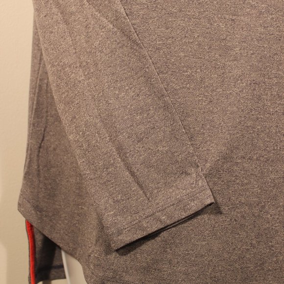 Under Armour Shirt Girls Youth XL Extra Large Gray Long Sleeve Hooded  / A15 - Picture 4 of 5